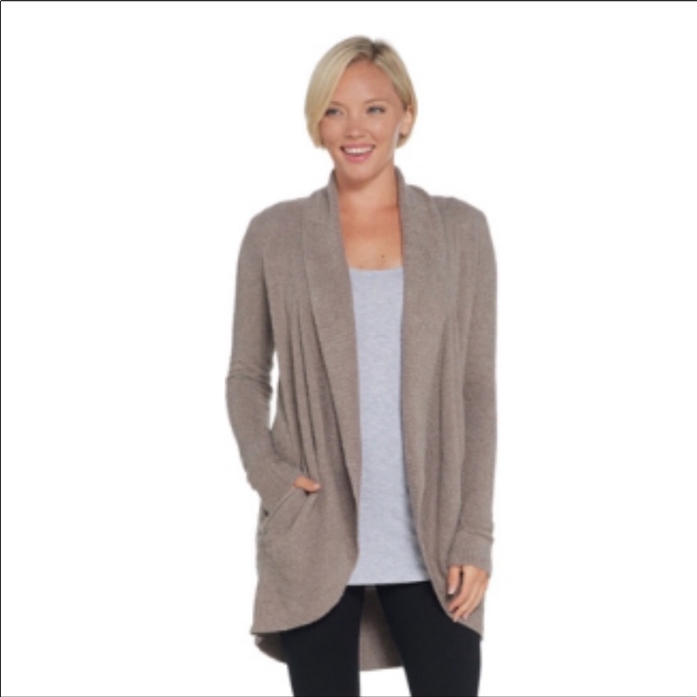 Barefoot Dreams cozychic lite circle cardigan